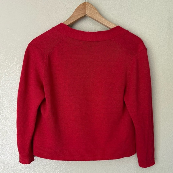 Ann Taylor Linen Blend Knit Cardigan Sweater - Picture 2 of 3